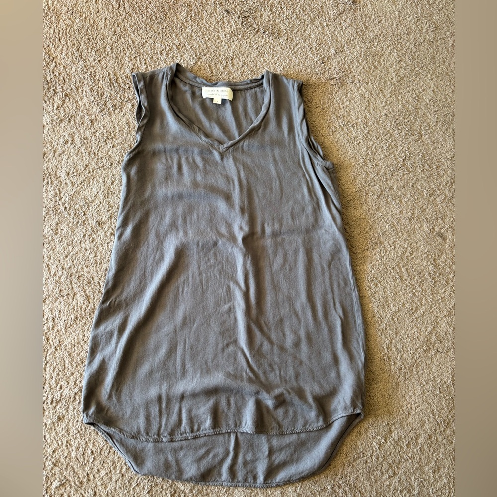 Cloth & Stone Sleeveless High Low Tank Dress